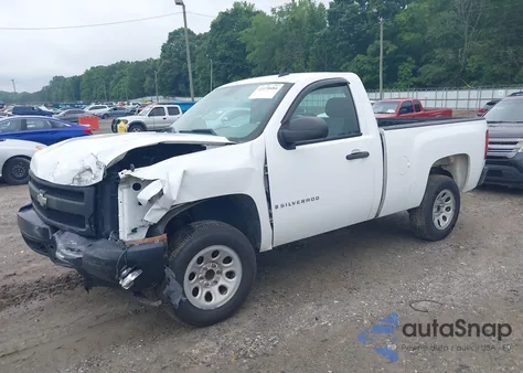 2008 Chevrolet Silverado 1500 Work Truck из США, поврежденный, VIN 1GCEC14X48Z150016